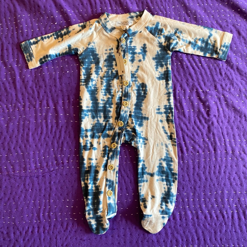 Kate Quinn Beechwood Modal 3-6 month Pajama Onesie